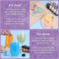 Purple Edible Glitter - 5G Food Grade Cake Decorating Shimmering Glitter, Edible Sprinkle Luster Dust For Drinks, Chocolates, Fo