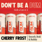 Bum Energy Sugar-Free Cherry Frost Drink, Lightly Carbonated, Natural Caffeine, 12 oz, Pack of 12