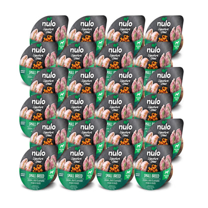 Nulo Small Breed Dog Signature Stew Chicken, Duck, & Pumpkin in Broth, 24 x 2.8 oz Cup