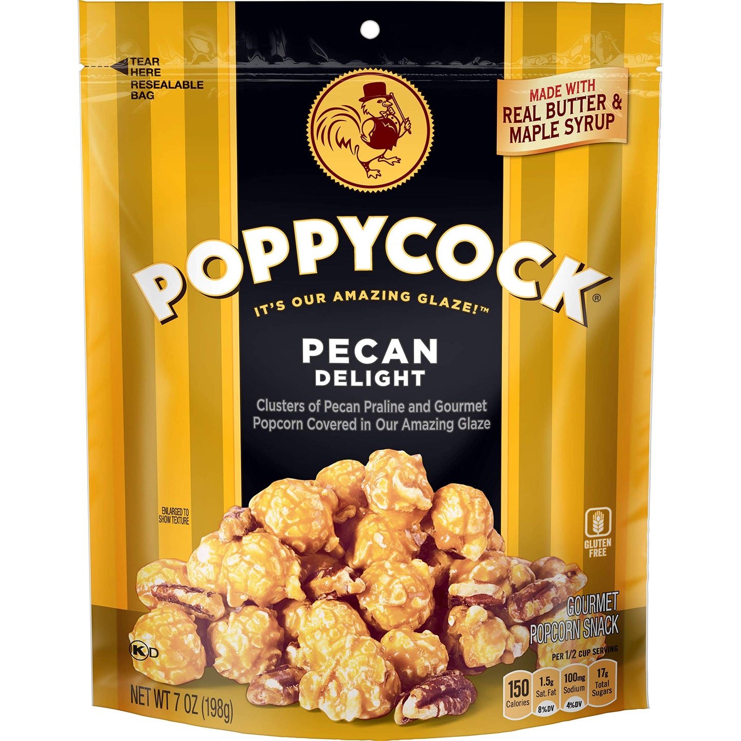 Orville Redenbacher'S Poppycock Pecan Delight Gourmet Popcorn, 7 Oz Bag