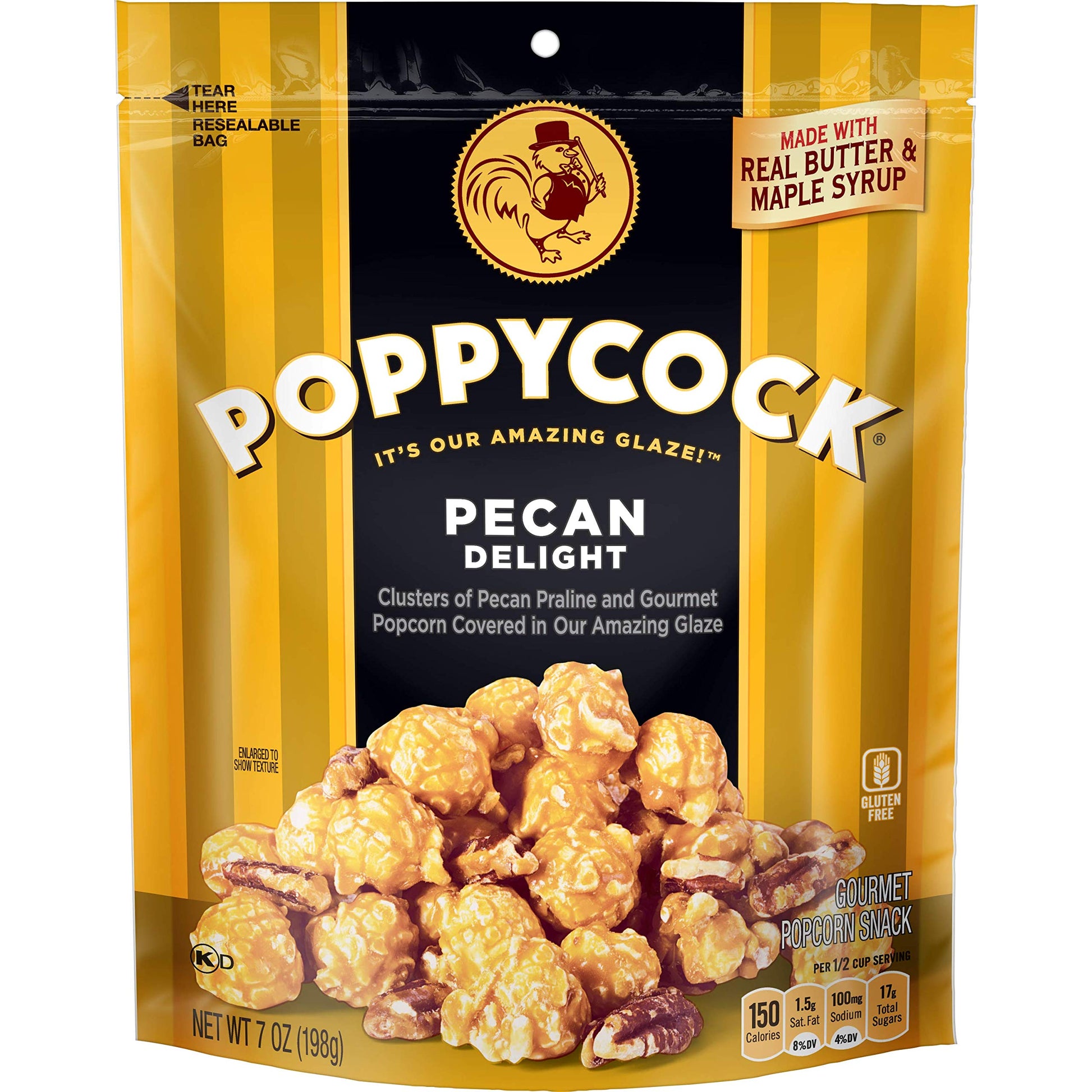 Orville Redenbacher'S Poppycock Pecan Delight Gourmet Popcorn, 7 Oz Bag