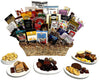 Hand-Crafted 43 Piece Customizable Chocolate Gift Basket Of Gourmet Chocolates, Cookies, And Crunches. Tasty Treats Selected For