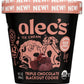 Alecs Triple Chocolate Blackout Cookie Organic Ice Cream