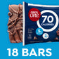 Fiber One Chocolate Fudge Snack Bars, 70 Calorie Brownies, 18 Count, Mega Pack, Brown, Model 16000408036