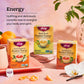 Yogi Sweet Tangerine Positive Energy Tea - 16 Tea Bags per Pack (4 Packs) - Organic Tangerine Energy Tea - Includes Black Tea Le