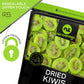 NUT CRAVINGS Dry Fruits - Sun Dried Kiwi Slices, (48oz - 3 LB, Bulk) Packed Fresh in Resealable Bag - Sweet Snack, Healthy Food,