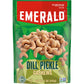 Emerald Nuts, Dill Pickle Cashews, 5 Ounce Resealable Bag (Pack Of 6)