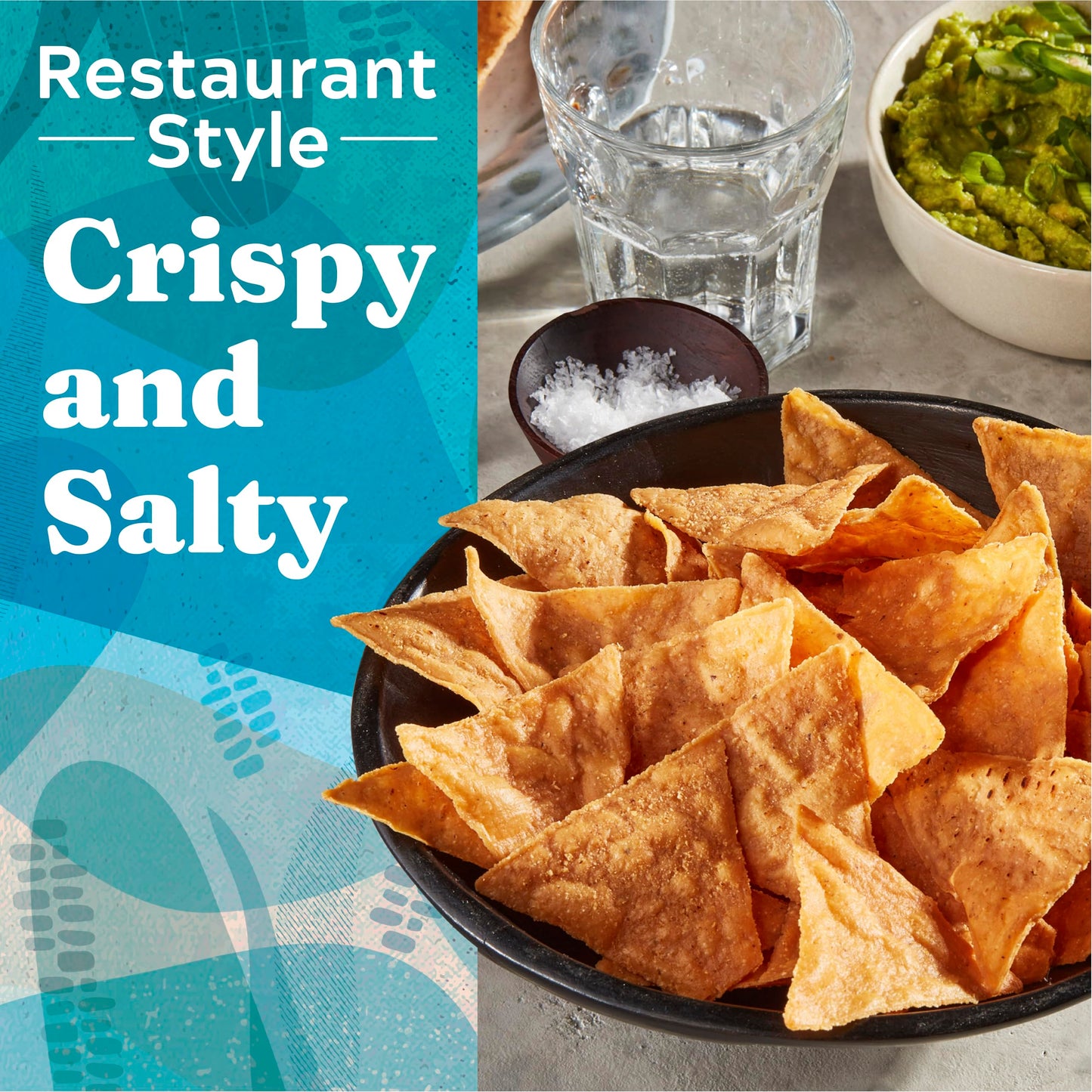 Simply Protein - Tortilla Chips, Restaurant Style Protein Chips, Sea Salt (3-Pack) - 7G Protein, 140 Calories, Gluten Free, Vega