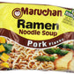Maruchan Ramen Pork Flavored Noodle Soup 3 Oz (Pack Of 24)