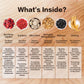 Monbrizz kidney tea formula Ginseng Six treasure tea te divina  maca root  Goji berries  turmeric kidney formula ginseng eight treasure Cleanse Detox Caffeine-Free Tea (60count)