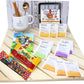 Zelica Tea Lovers Gift Basket with Tazo Tea Bags, Mug, Cookies, Honey, Cinnamon - 1 Count