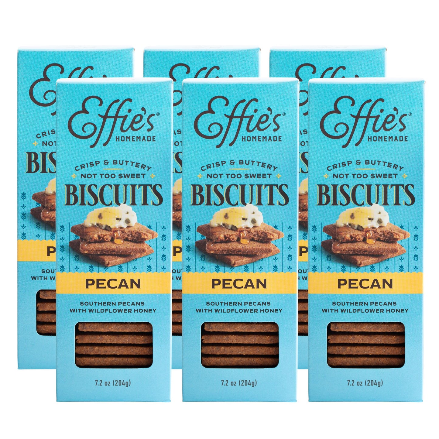 Effie s Homemade Biscuits - Pecan - 6 Pack