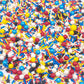 Sentovac Cake Sprinkles For Decorating | Edible Cupcake Sprinkles 1 Bottle 3.53Oz/ 100G | Colorful Sugar Sprinkles Rainbow Sprin