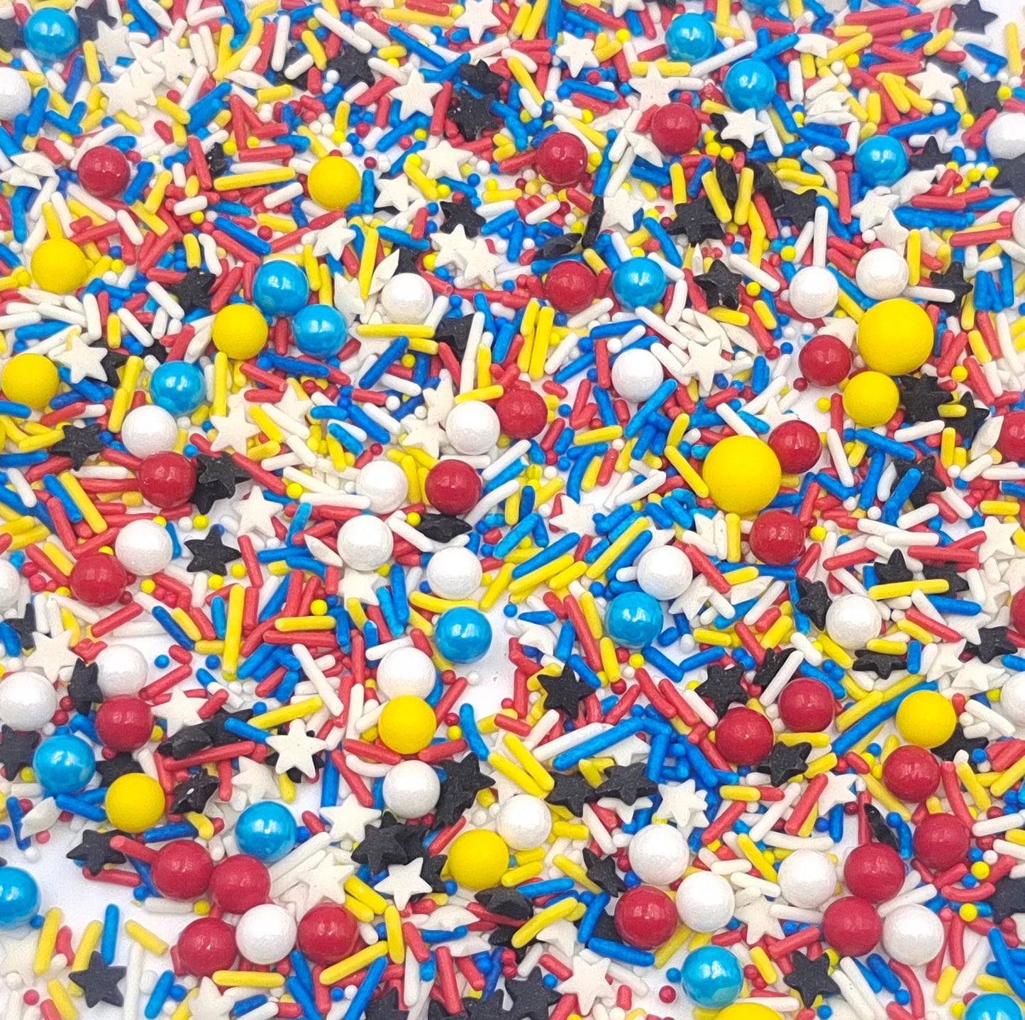 Sentovac Cake Sprinkles For Decorating | Edible Cupcake Sprinkles 1 Bottle 3.53Oz/ 100G | Colorful Sugar Sprinkles Rainbow Sprin