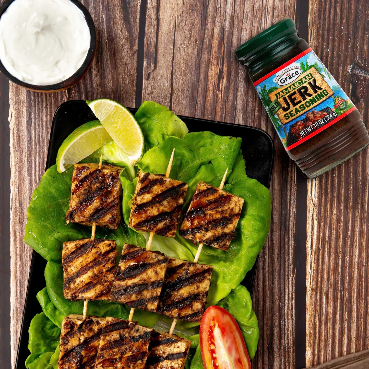 Grace Jamaican Jerk Seasoning Paste Variety Pack - Honey, Mild & Hot Jerk Seasoning Jamaican Style - Caribbean Jerk Seasoning Mi