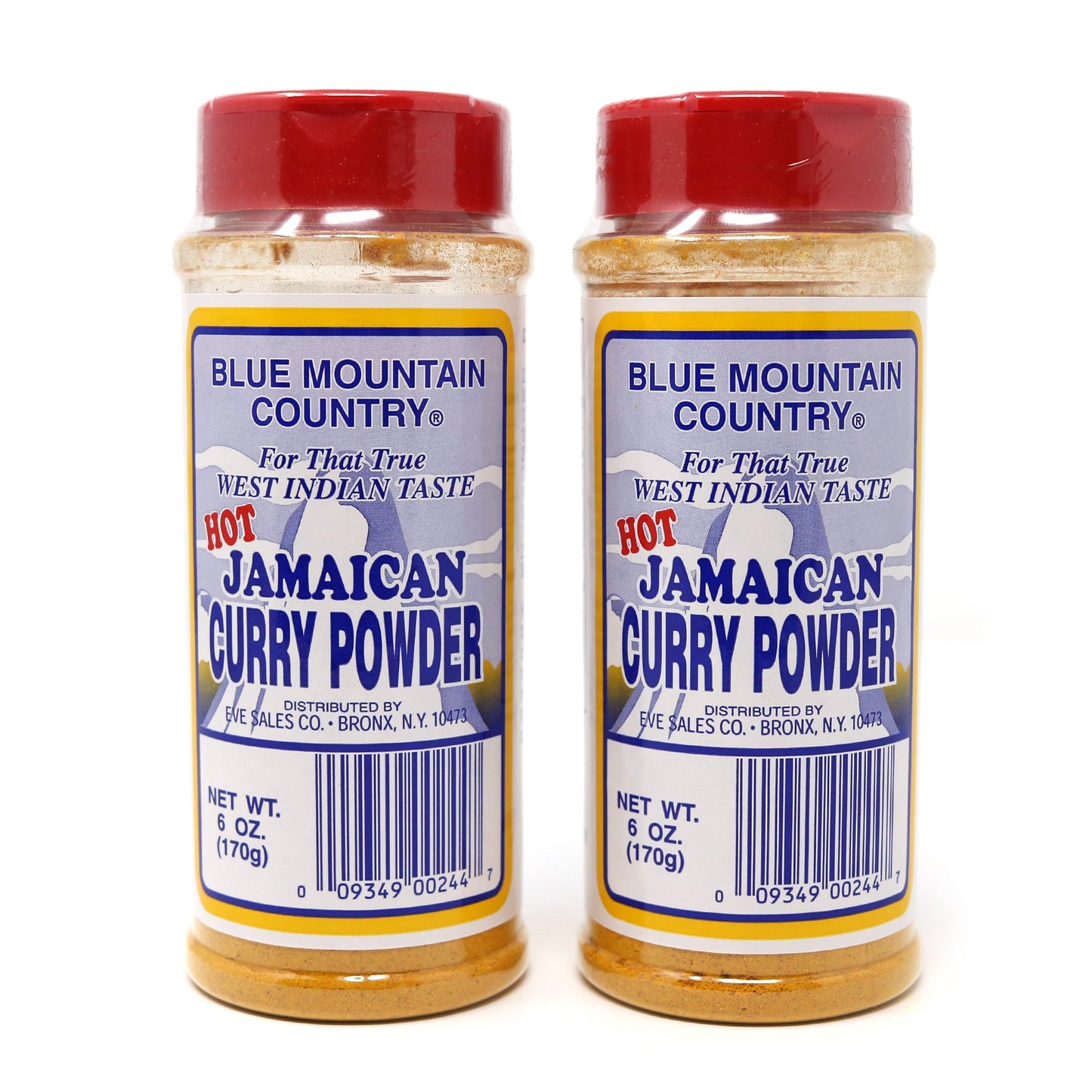 Blue Mountain Country Jamaican Curry Powder Hot 6 Oz (Pack Of 2)