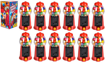 6.5'' Bubble Gum Gumball Machine (12 Pack)