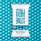 Candy Envy - Shimmer Light Blue 1'' Gumballs - 2Lb Bag - Approximately 113 Gumballs Per Bag