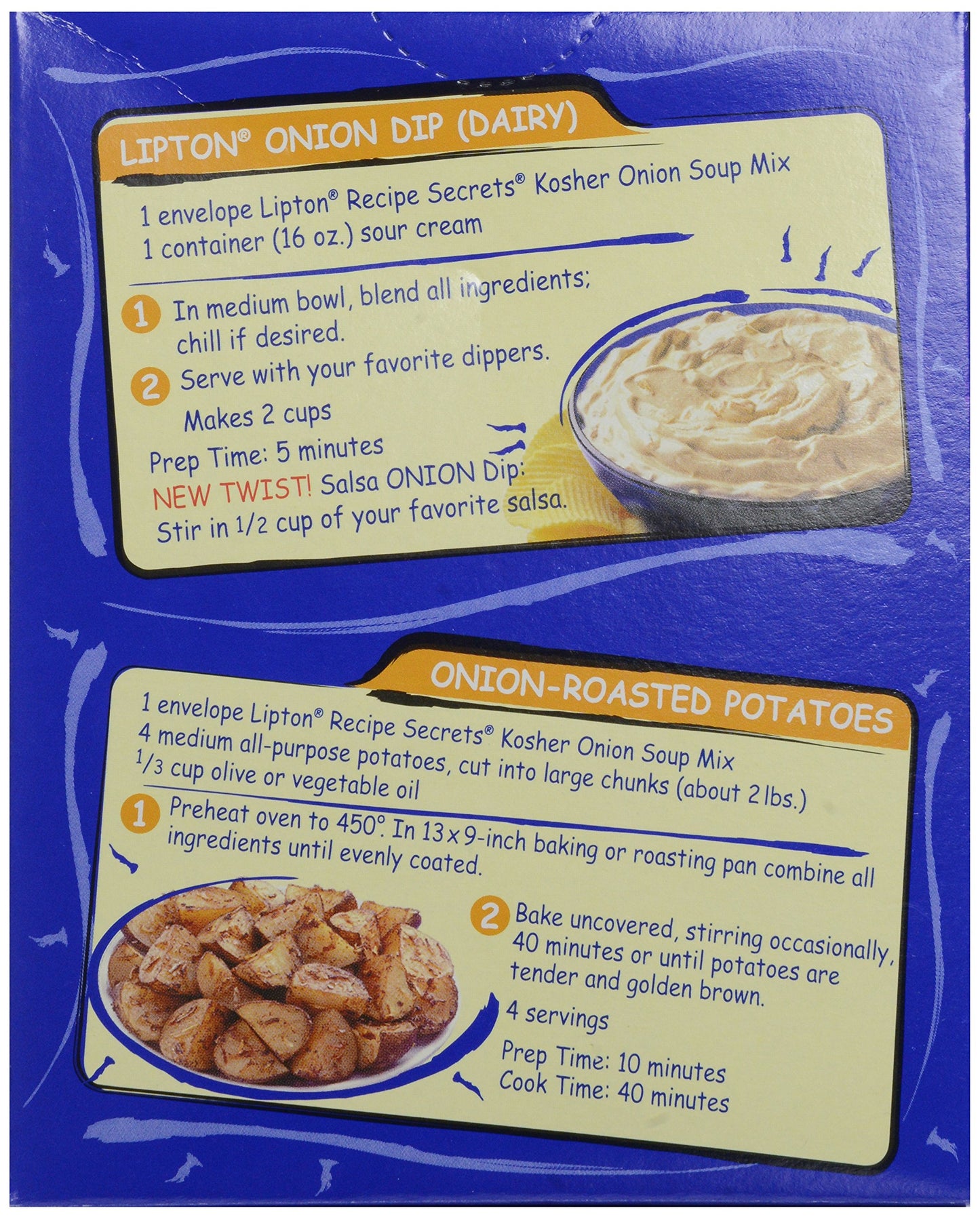 Lipton Kosher Onon Soup Mix 1.9oz Box