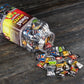 Swad Mixed Flavours Chatpati Goli Candy Jar – 150 Hard Candies With Kaccha Aam Imli Meetha Paan Cola Orange Coffee Original Flavors – Tangy Sweet Indian Candy, Childhood Favorite Treat