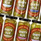 Dirty Sue Pimento Stuffed Olives - 16oz Mason Jar - Perfectly Stuffed with Premium Pimentos - Ideal for Parties and Charcuterie Boards