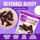 Cooper Street Italian Biscotti Cookies - Twice Baked Biscotti Style Cookie Biscuits In Delicious Brownie Chocolate Crunch | Crispy, Light And Healthy Cookies | Peanut & Dairy Free | 1.25Oz - 24 Pack
