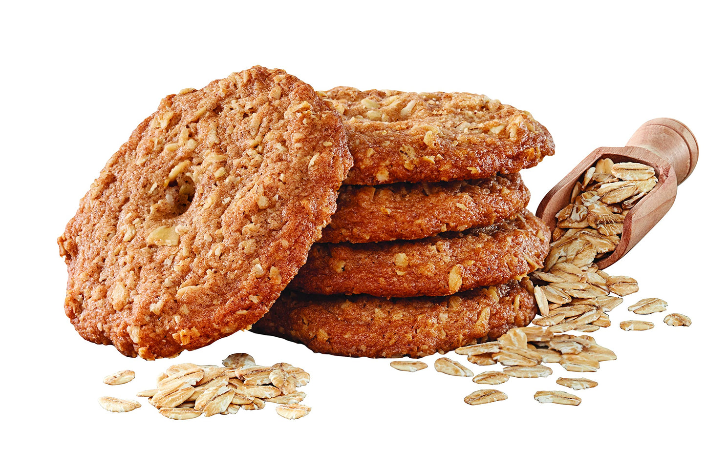 Voortman Bakery, Sugar Free Oatmeal Cookies, 8 Oz. Bag, Pack Of 4 -Delicious Sugar Free Cookiemade With Real Ingredients, Perfec