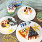 19 Pcs Nautical Cake Topper Pirate Cake Topper Ship Theme Cake Topper Nautical Cupcake Topper Nautical Party Decorations For Bir