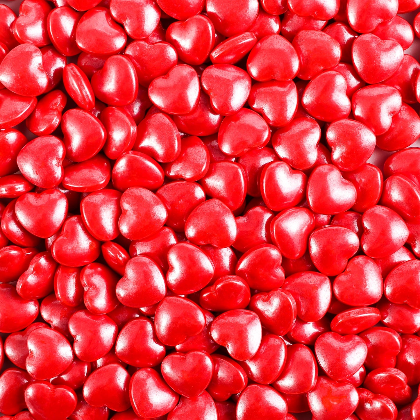 Kasvan Mixed Heart Shapes Sprinkles - Edible Candy Pearls 130G/4.58 Oz, Mix Size, Baking Cake Decorations, Ice Cream Toppings An