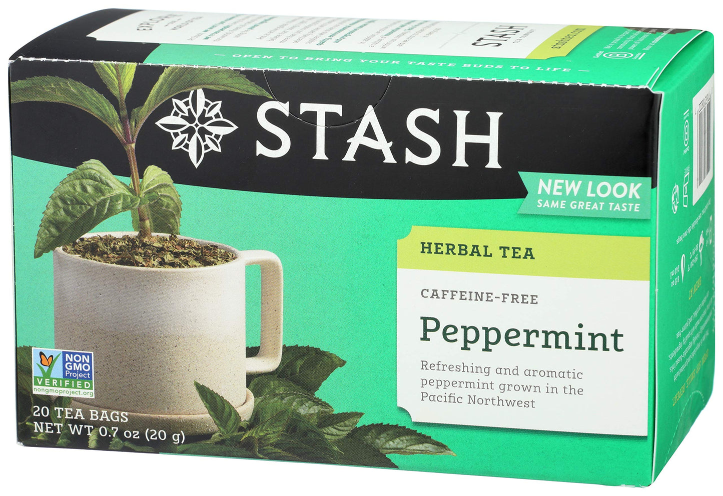 Stash Tea Peppermint Herbal Tea, 20 ct