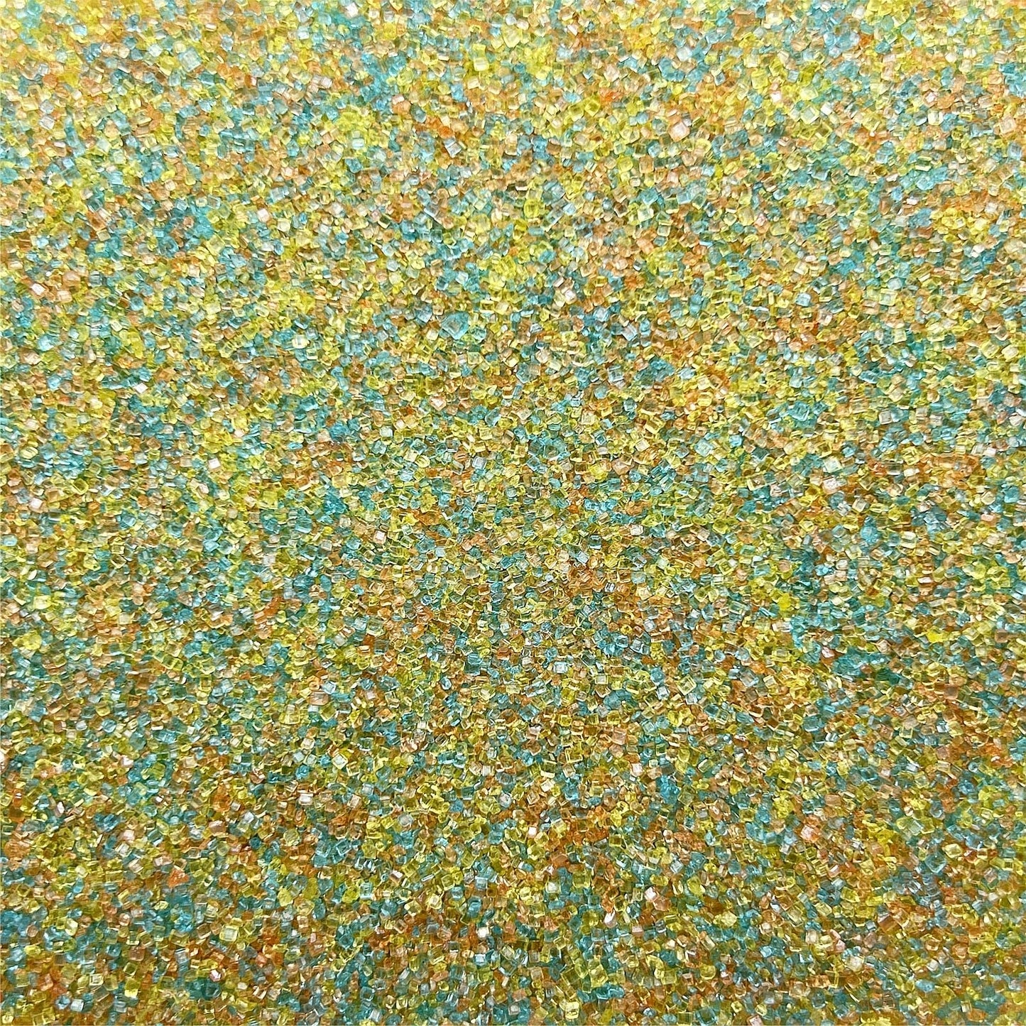 Se Si&Moos Blue Orange And Yellow Sanding Sugar Sprinkles Yellow Sprinkles Sugar Rimmer For Cocktails, Edible Colored Sugars For