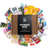 High Protein Healthy Snacks Fitness Box: Mix Of Natural Organic Non-Gmo Protein Bars Cookies Granola Mix Jerky Nuts Premium Care