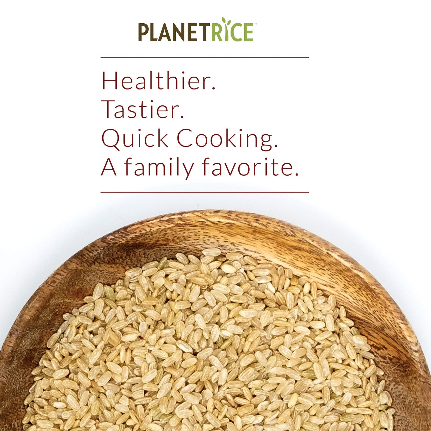 Planet Rice Bulk Sprouted Brown Bulk - Great for Bulk Cooking - Gaba Gluten-Free, Vegan, Paleo, with 64% more Fiber - Soft and C