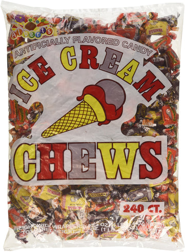 Albert'S Chews Ice Cream 240 Piece Bag