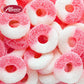 Albanese Gummi Watermelon Rings Candy, 4.5lbs, Pink, Model 50134