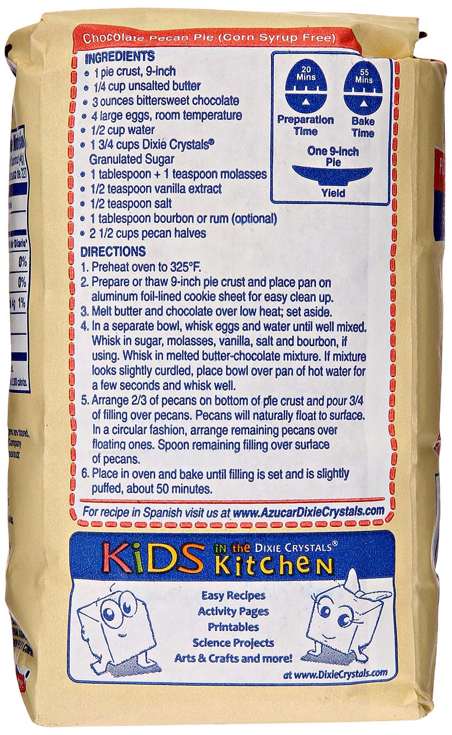 Imperial Sugar Dixie Crystals Extra Fine Granulated Sugar, 2 lb