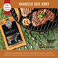 Premium Aufschnitt Grass Fed Beef Jerky - Low Sodium, Keto & Halal - 24 Pack, BBQ Flavor, Made in USA, 2 Ounce Each