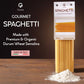 Gusta Spaghetti Noodles Pasta - Enhanced Italian Pasta From Italy - Durum Wheat Semolina Organic Al Dente Pasta - Non-Gmo & Gourmet Pasta - Family Owned Brand - 17.64Oz / 500G (4 Pack)