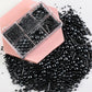 Kasvan Black Mix Sugar Sprinkles - Edible Candy Pearls With 4-Claw Sprinkle Pen,118G/4.16 Oz, Gift Box Pack, Baking Cake Decorations, Ice Cream Toppings And Cookie Decorating (Black)