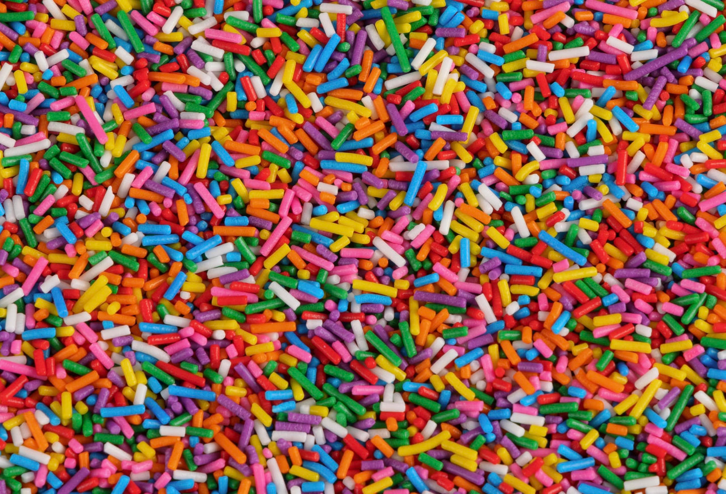 Rainbow Sprinkles 6Lbs; Dairy Free, Gluten-Free, Egg Free, Vegan, Nuts Free, Kosher, Sprinkle Medley Mix, For Baking, Decorating