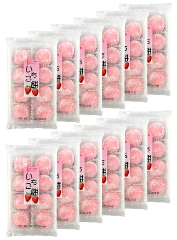 Fruits Mochi Daifuku Ichigo 7.4oz/210g (12pack)