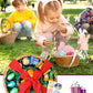 Evas Gift Universe Easter Gift Basket with Eggs, Truffles & Sticker - 1 Count for Him, Her, Kids, Friends