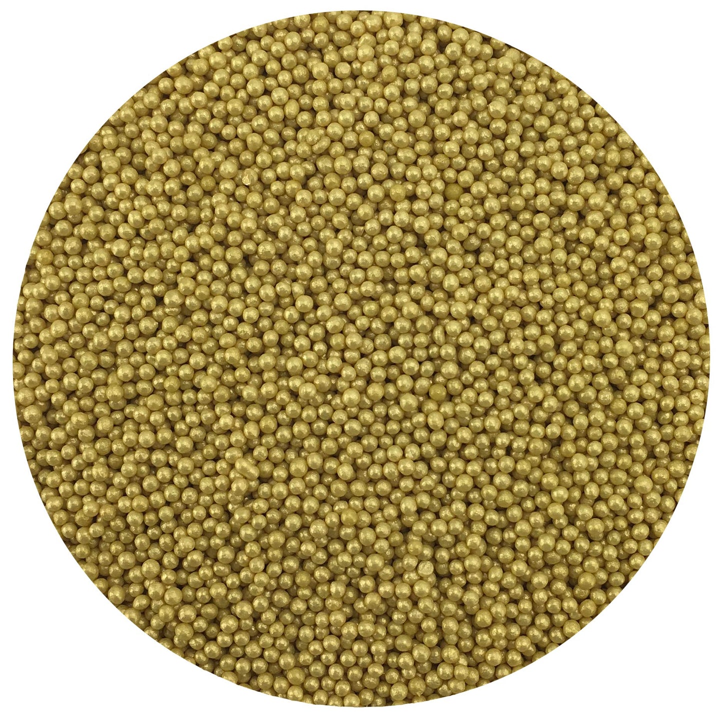 Celebakes By Ck Products Shimmering Gold Nonpareils, 3.8 Oz.