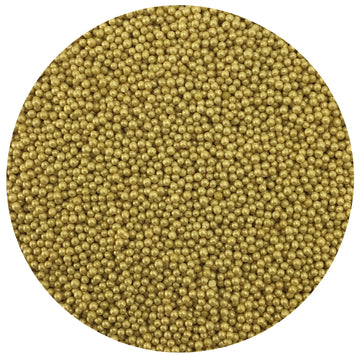 Celebakes By Ck Products Shimmering Gold Nonpareils, 3.8 Oz.