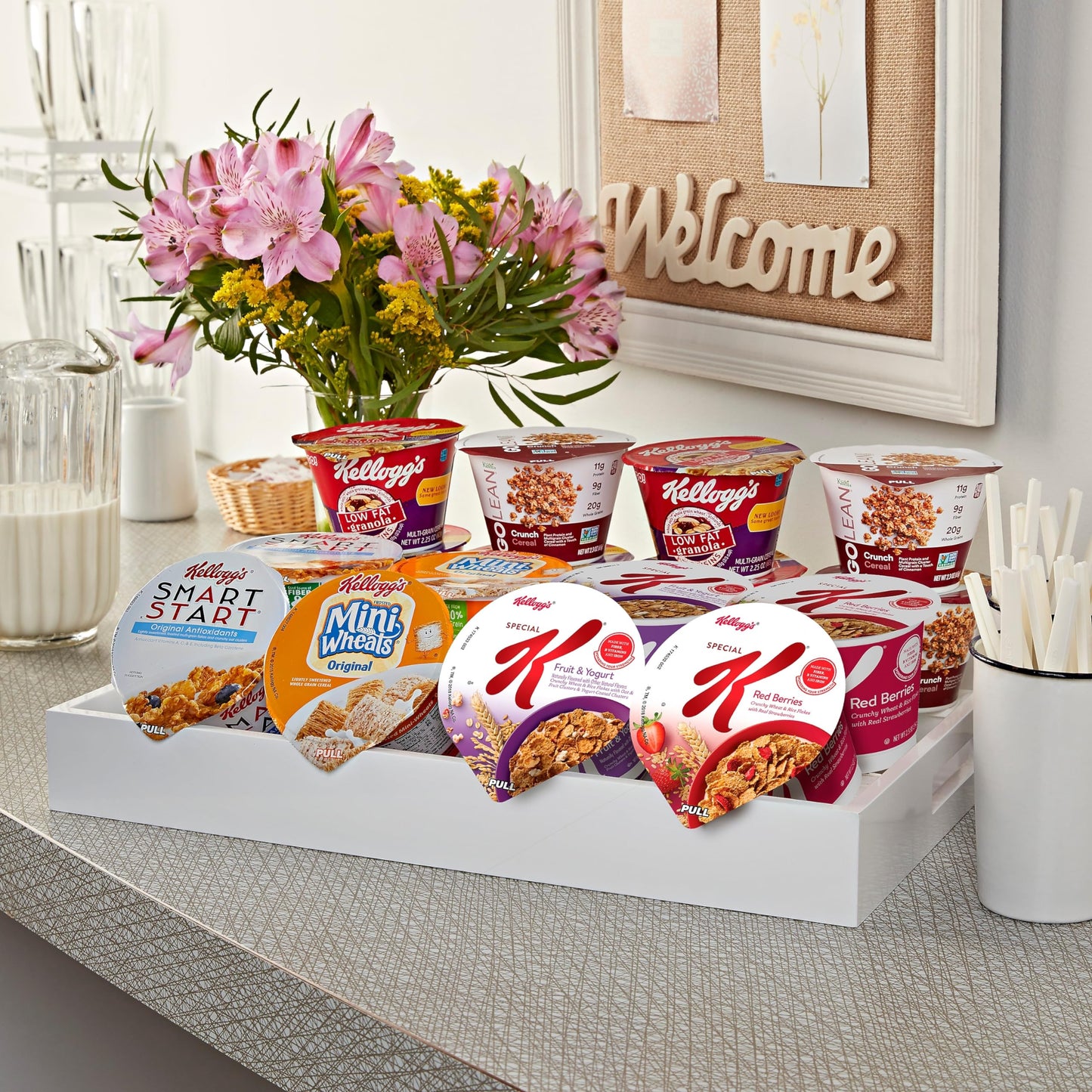 Kelloggs Wellness Assorted Pack Cereal -- 60 per case.