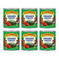 Tuttorosso Crushed Tomatoes With Basil, Gluten Free And Vegetarian Recipe, 28Oz Cans, 6-Pack