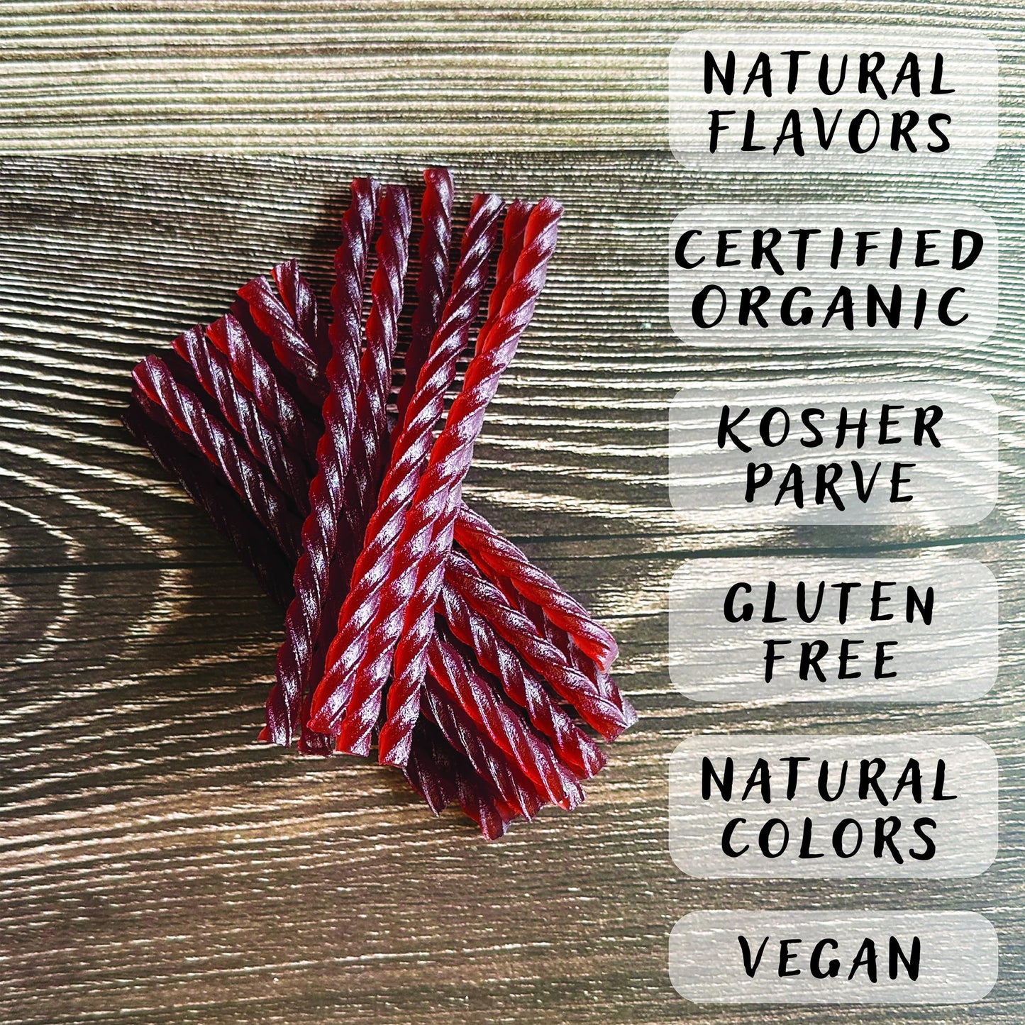 Candy Tree Organic Twists 4 Packs 75 Grams | Your Tasty Natural Choice | Wheat And Gluten Free | Natural | Certified Organic | O