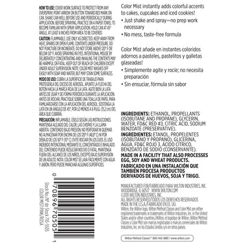 Wilton Pink Color Mist Food Color Spray, Multipack Of 6
