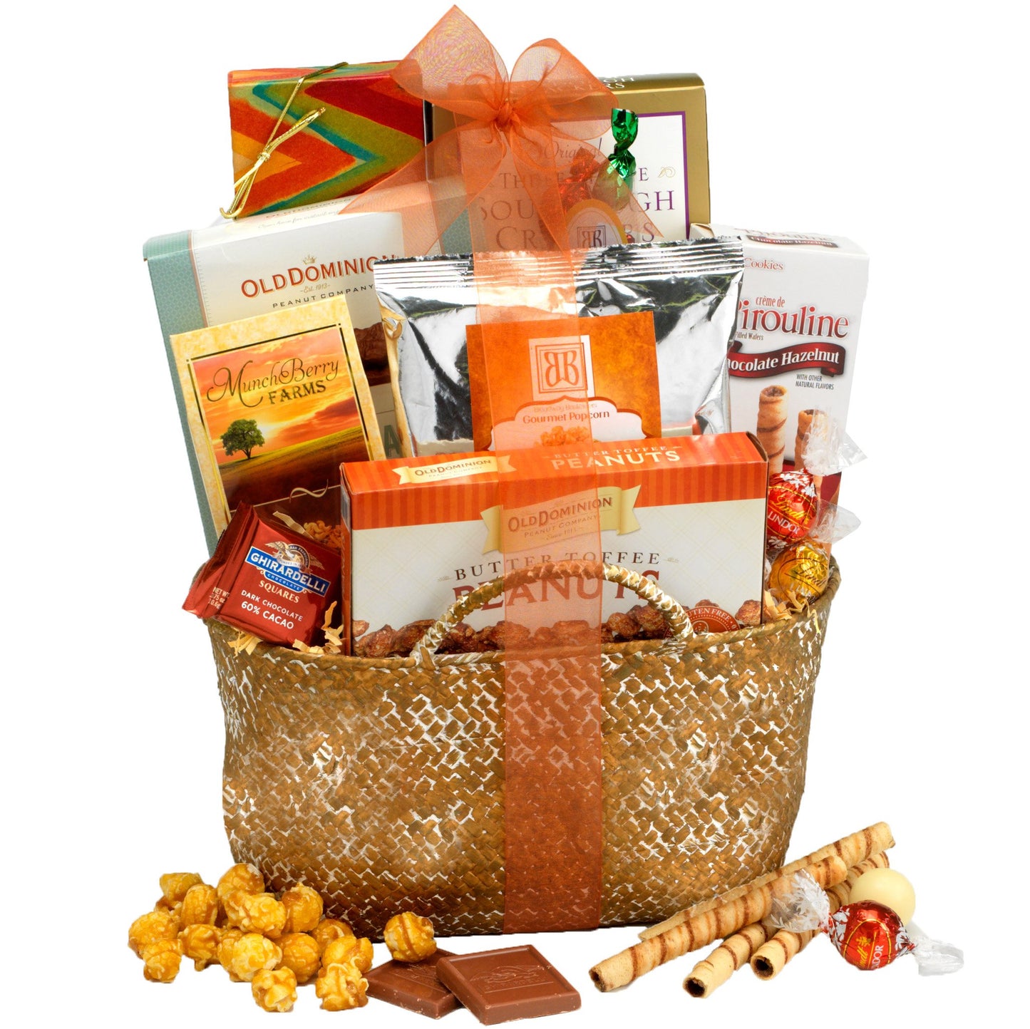 Broadway Basketeers Gourmet Gift Basket - 27 Piece Set, Kosher Sympathy Food Gift for Bereavement, Funeral, or Shiva
