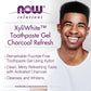 Now Solutions, Xyliwhite™ Toothpaste Gel, Charcoal Refresh With Activated Charcoal, Cleanses And Whitens, Fresh Taste, 6.4-Ounce